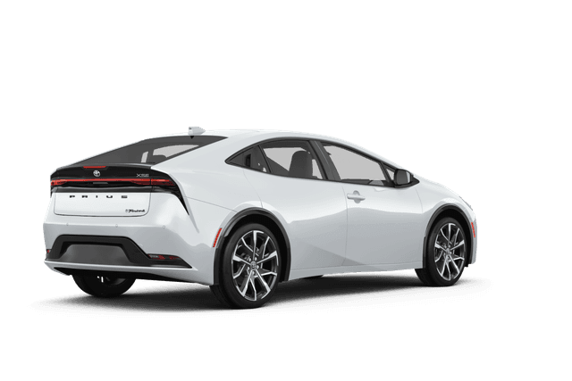 Toyota Prius Plug-in Hybrid - Back view Toyota Prius Plug-in Hybrid - Back view